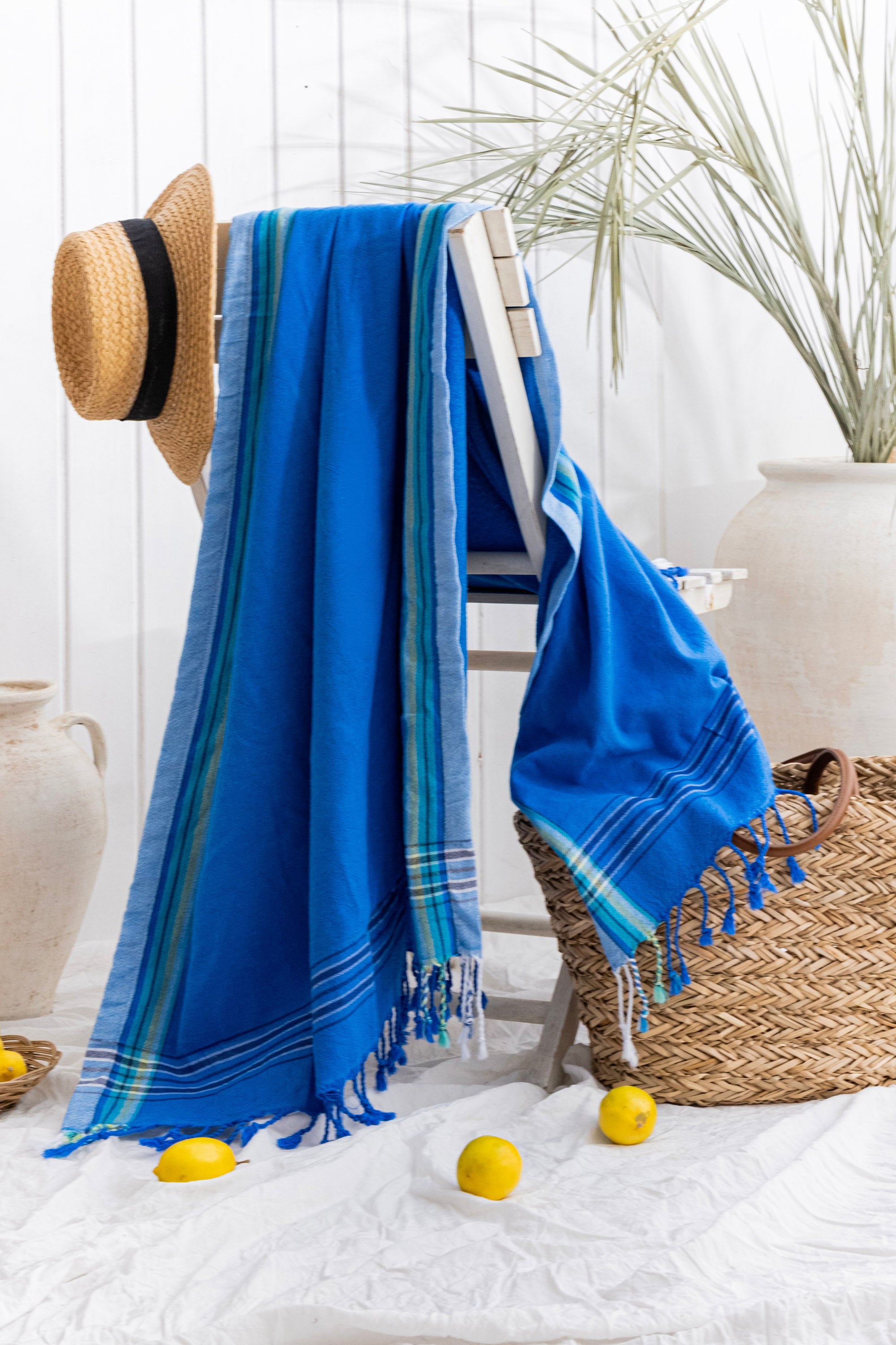 WILDA KOYU MAVİ PEŞTEMAL