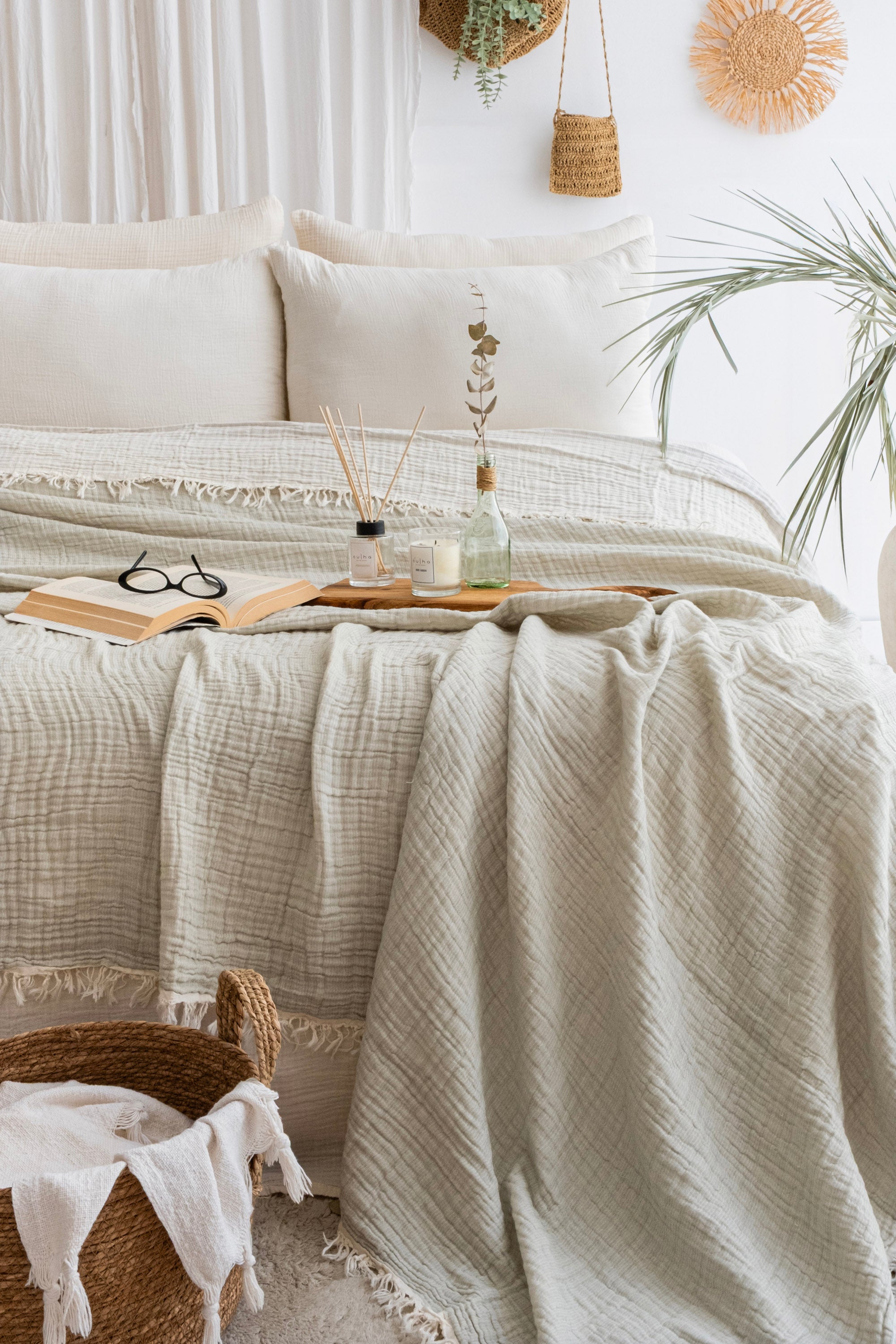 CARLA MİNT YATAK ÖRTÜSÜ