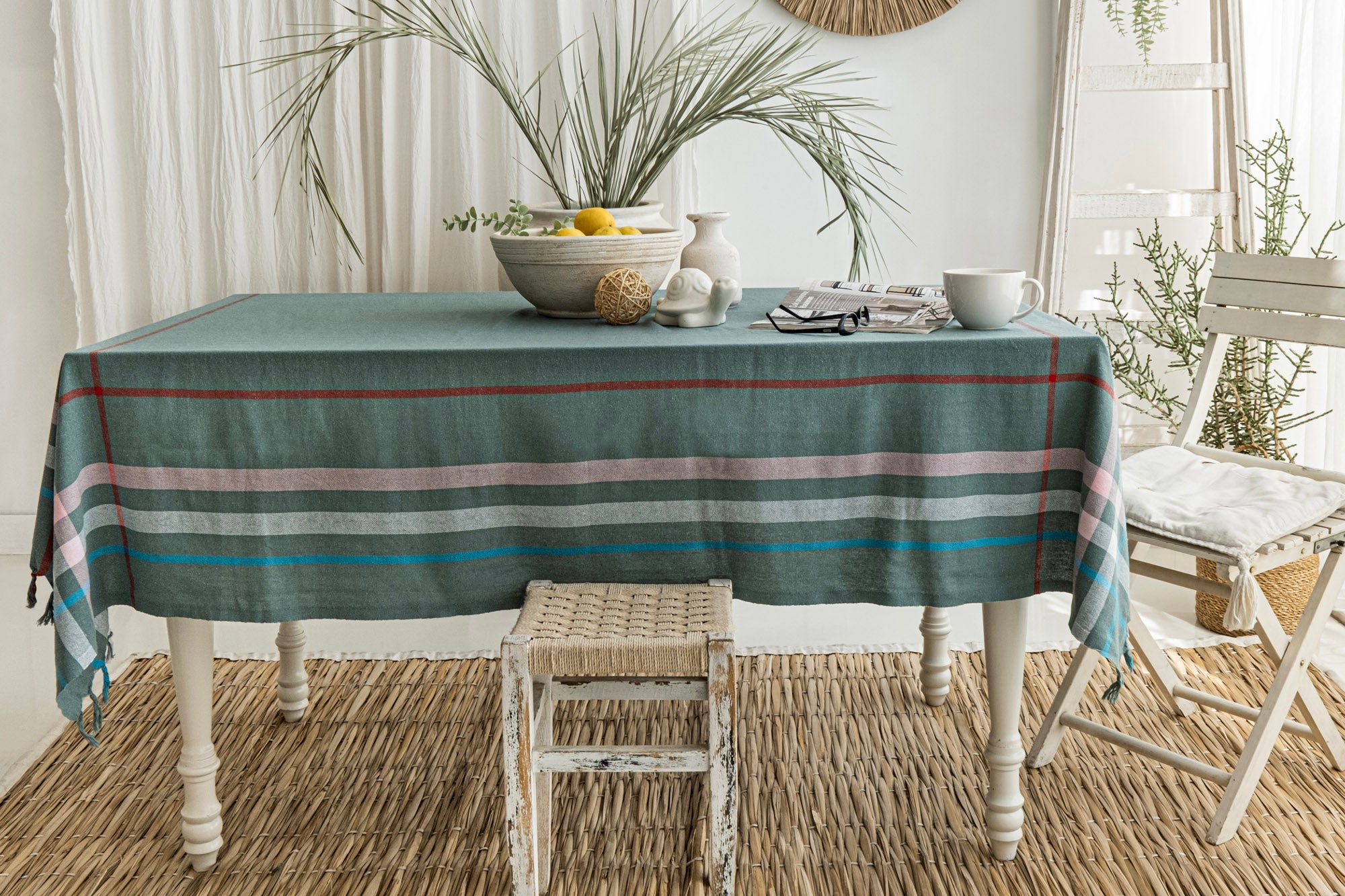 SANDY YEŞİL MASA ÖRTÜSÜ