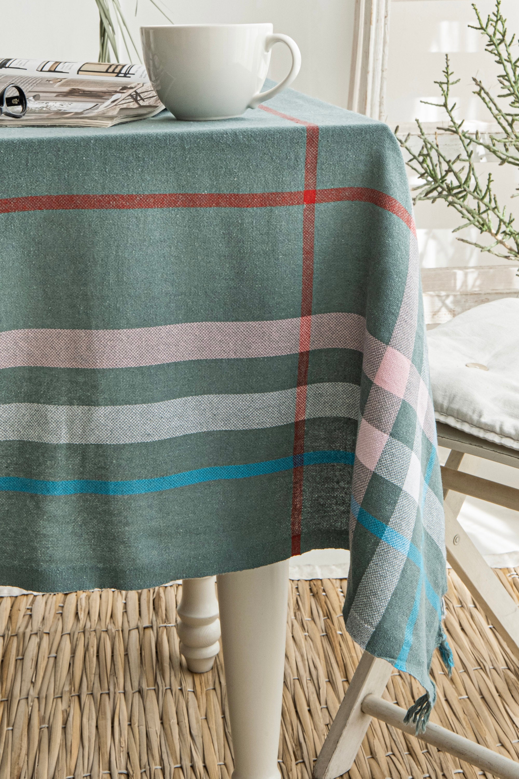 SANDY YEŞİL MASA ÖRTÜSÜ