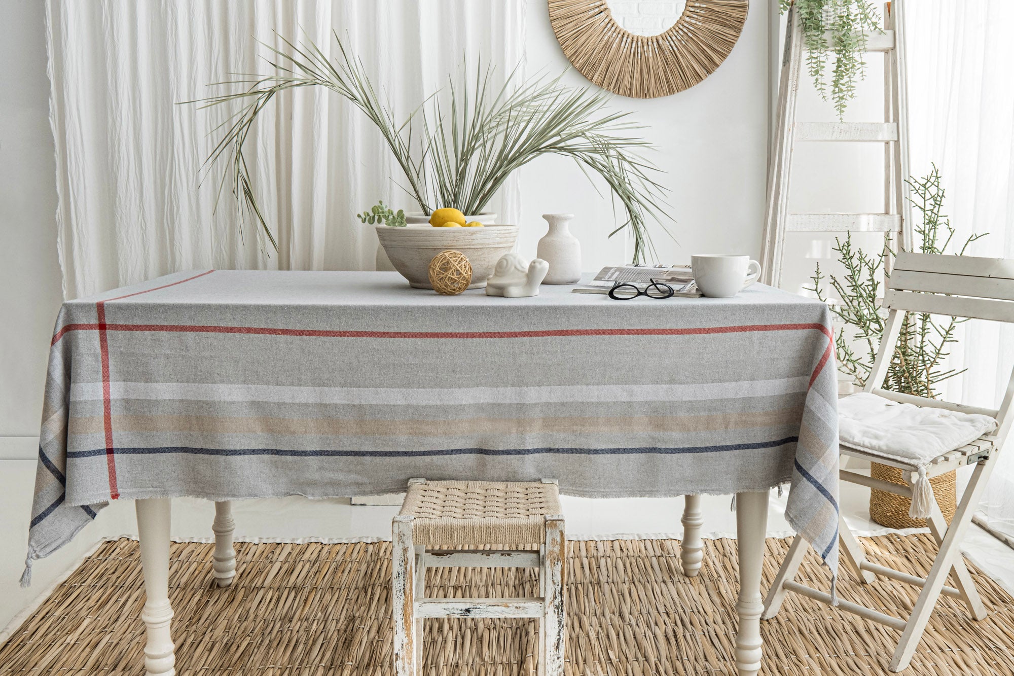SANDY GRİ MASA ÖRTÜSÜ