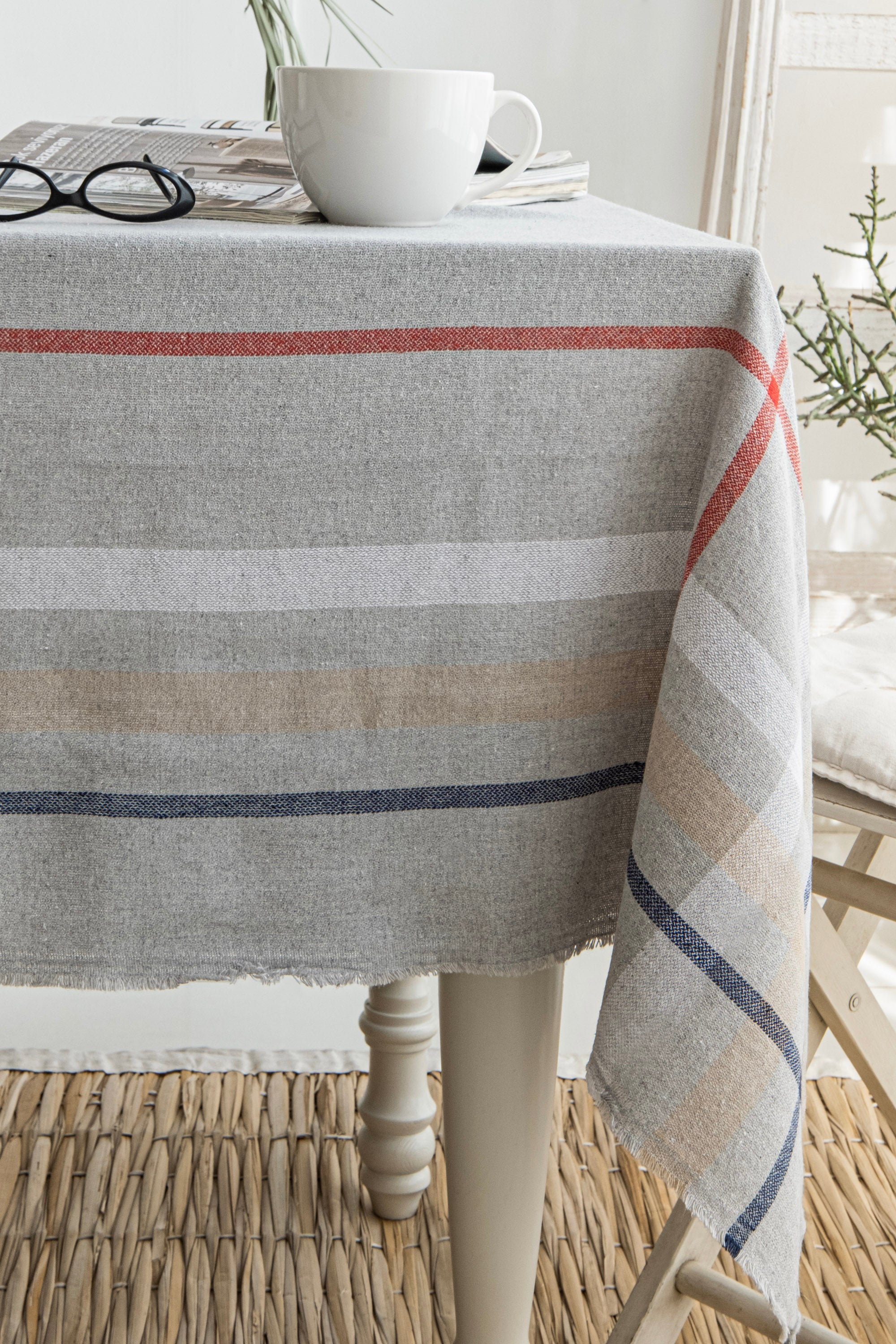 SANDY GRİ MASA ÖRTÜSÜ