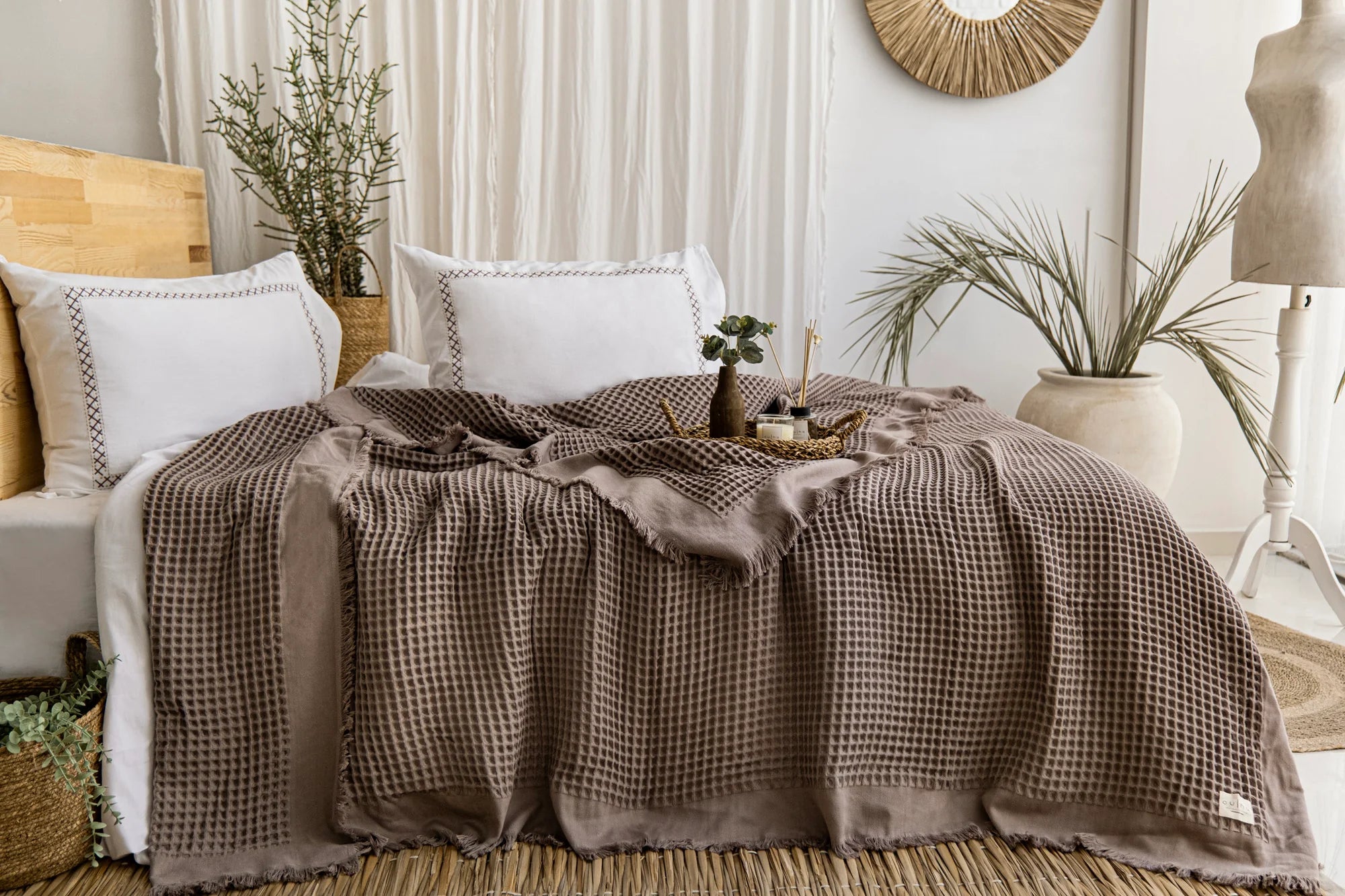 RİVA VİZON YATAK ÖRTÜSÜ