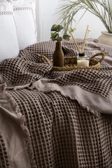 RİVA VİZON YATAK ÖRTÜSÜ TAKIMI