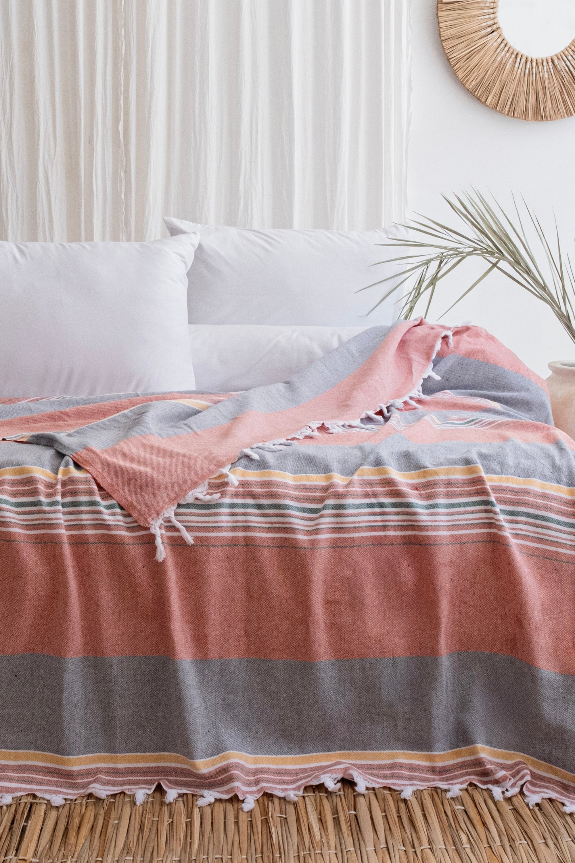 CALDO GRİ-PEMBE PİKE