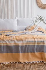 CALDO GRİ-SARI PİKE