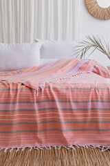 FESTA PEMBE-MAVİ PİKE