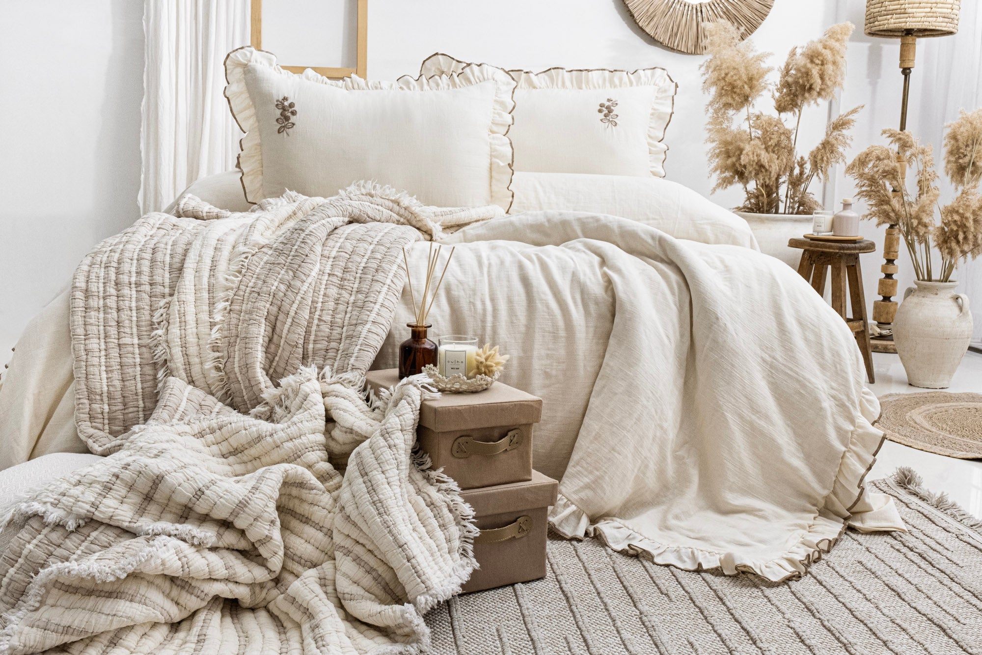 LILY NATUREL NEVRESİM TAKIMI