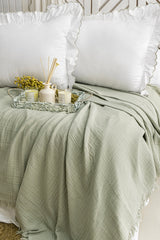 FIONA MİNT YATAK ÖRTÜSÜ TAKIMI