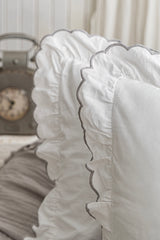 FIONA GRİ YATAK ÖRTÜSÜ TAKIMI