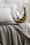 FIONA GRİ YATAK ÖRTÜSÜ TAKIMI