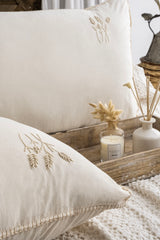 MİA EKRU YATAK ÖRTÜSÜ TAKIMI