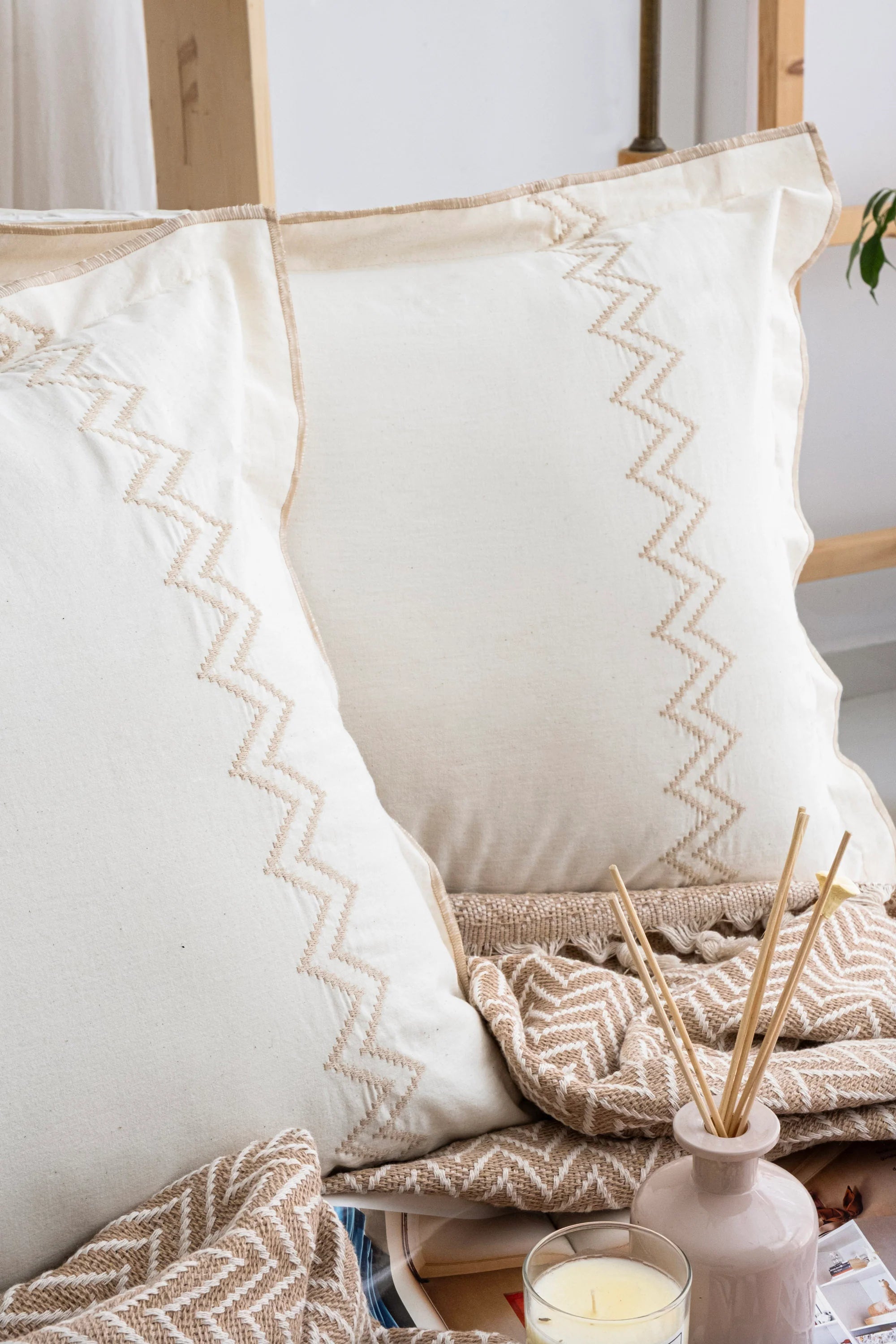 LUNA BEJ YATAK ÖRTÜSÜ