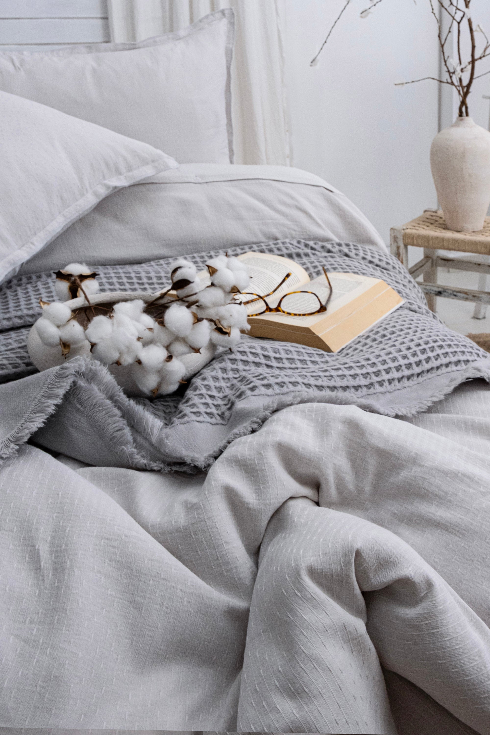 HELEN GRİ NEVRESİM TAKIMI