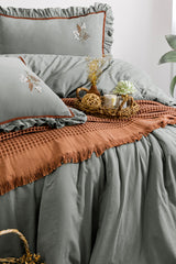 ADEL YEŞİL NEVRESİM TAKIMI