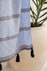 WAVE MAVİ-GRİ PEŞTEMAL