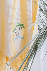 PALM BEYAZ-SARI PEŞTEMAL