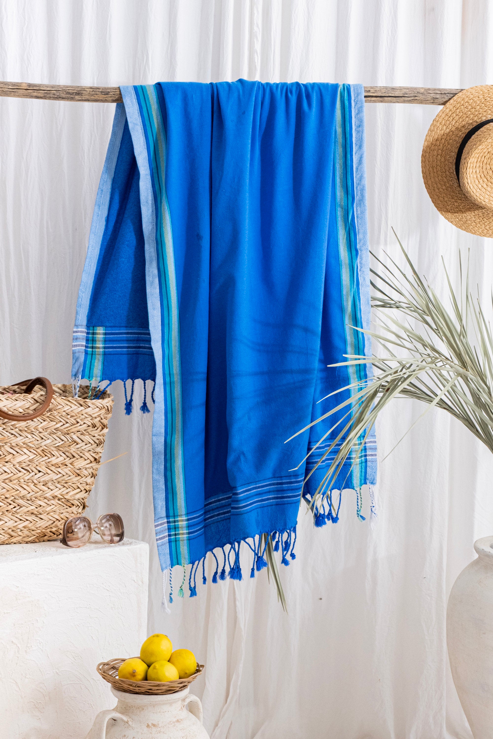 WILDA KOYU MAVİ PEŞTEMAL