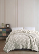 TERRY MİNT YATAK ÖRTÜSÜ