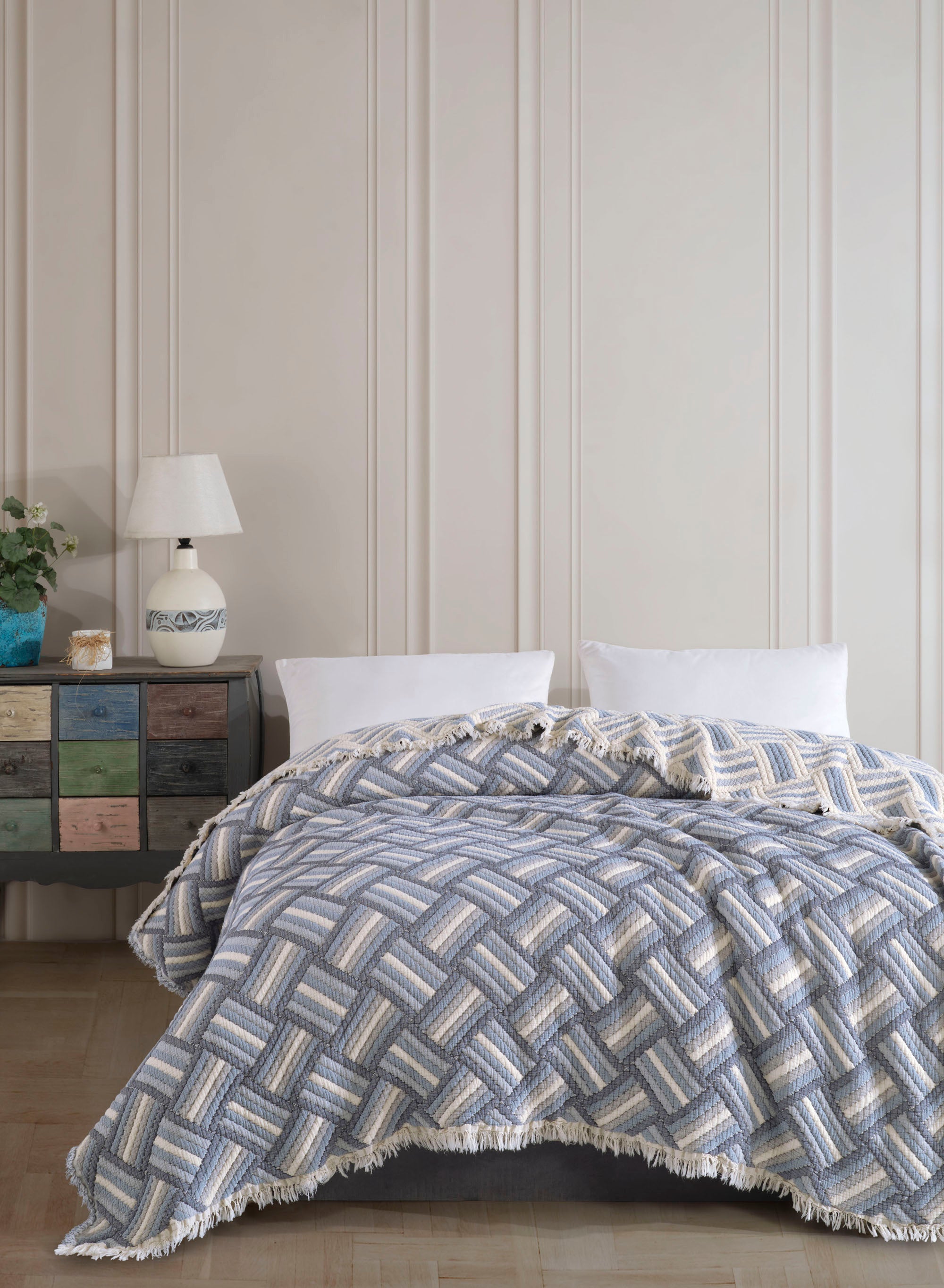 TERRY İNDİGO YATAK ÖTÜSÜ