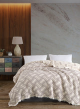 TERRY VİZON YATAK ÖRTÜSÜ