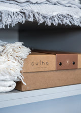 LUNA LACİVERT YATAK ÖRTÜSÜ