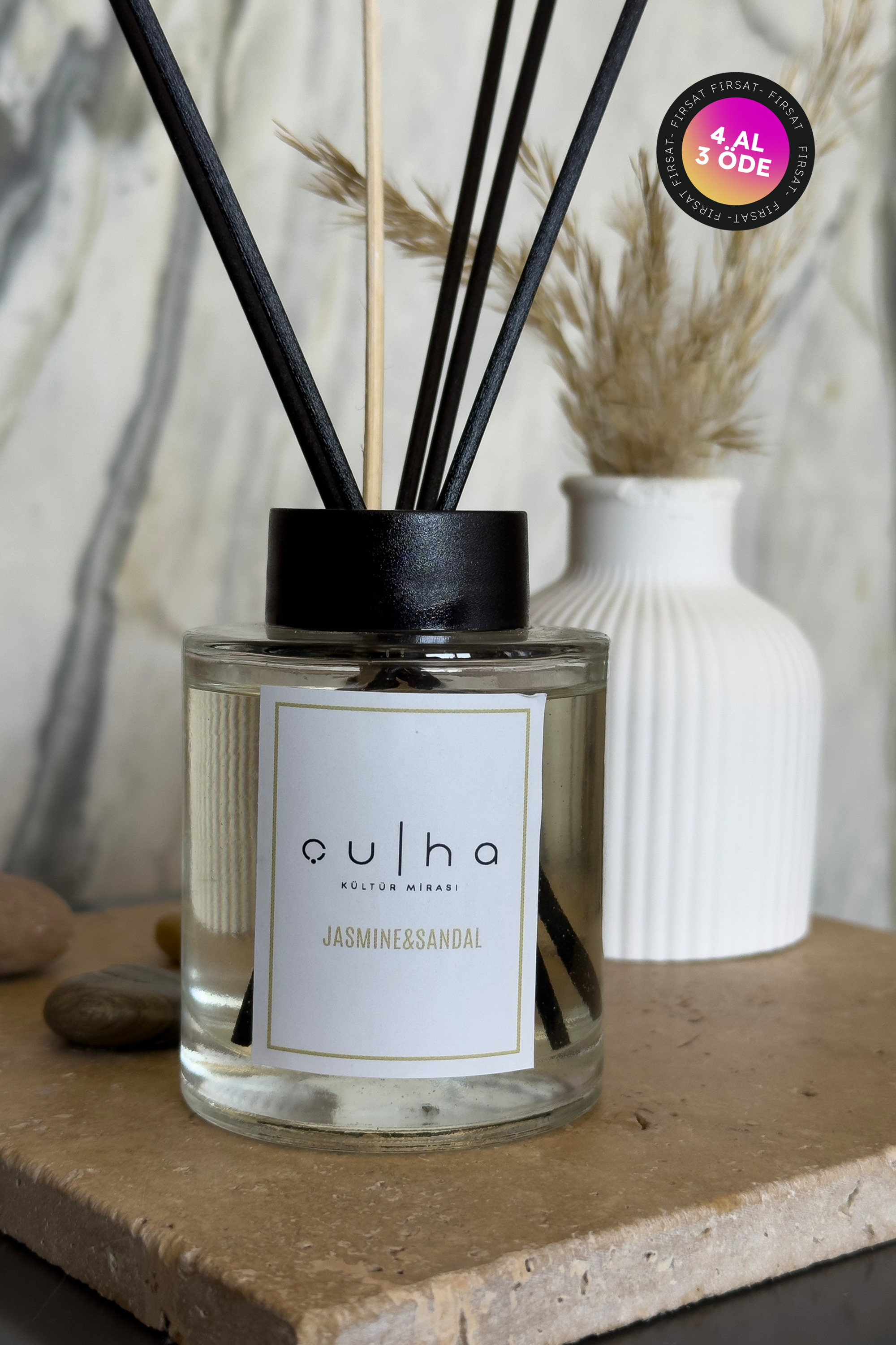 JASMIN-SANDAL ÇUBUKLU ODA PARFÜMÜ