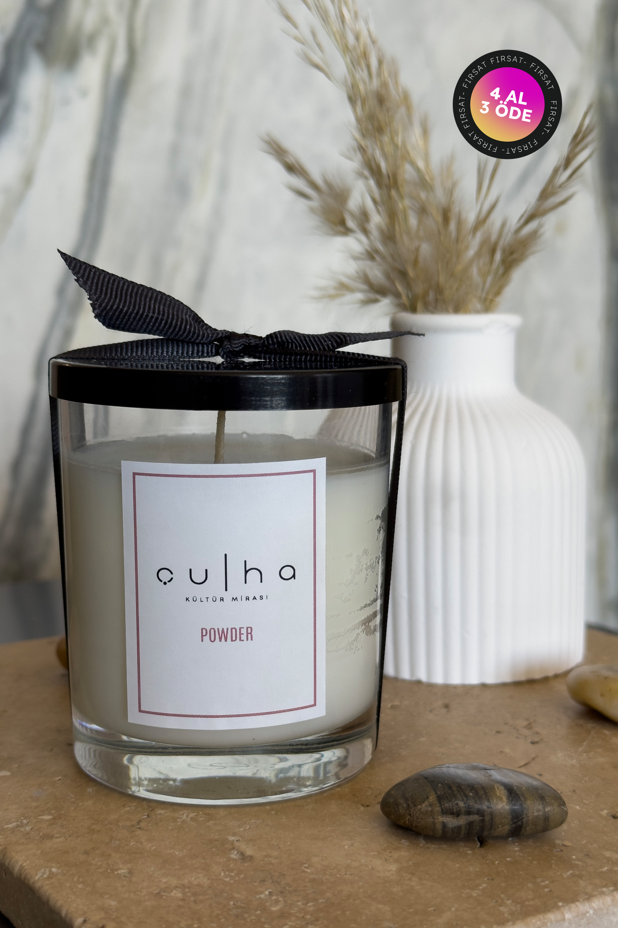 POWDER KOKULU BARDAK MUM