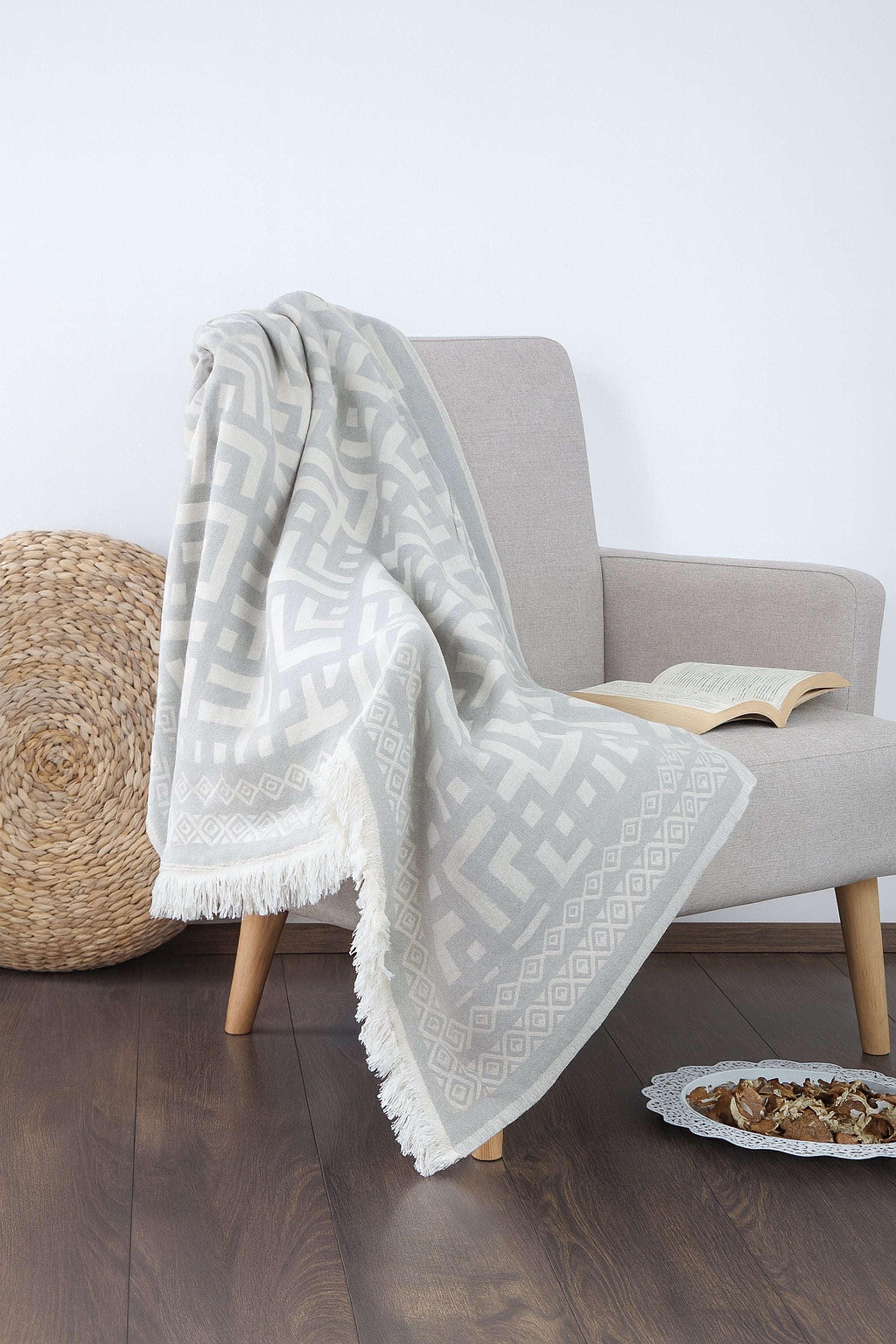 RUBBY GRİ THROW