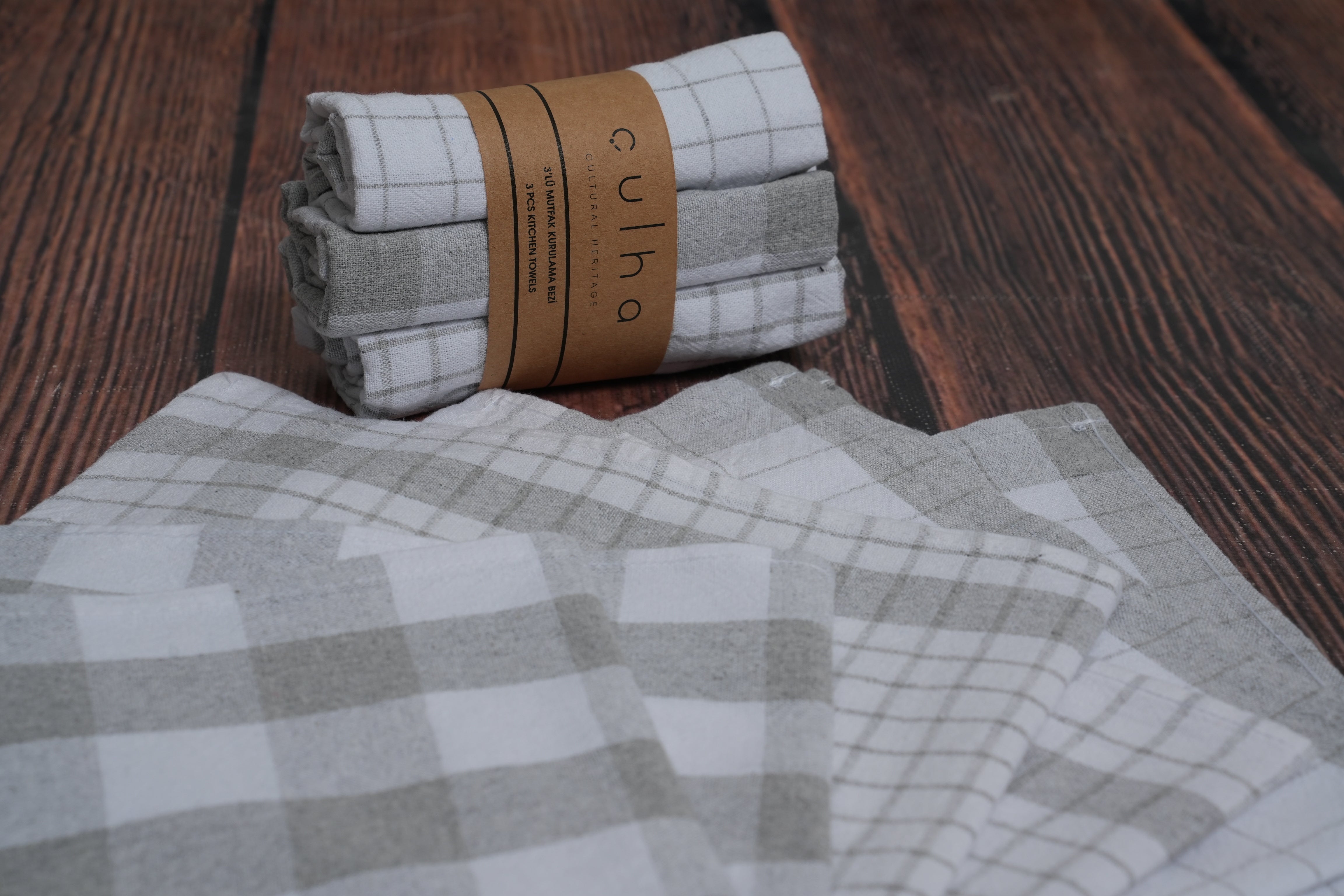 DORA GRİ 3’LÜ KURULAMA BEZİ