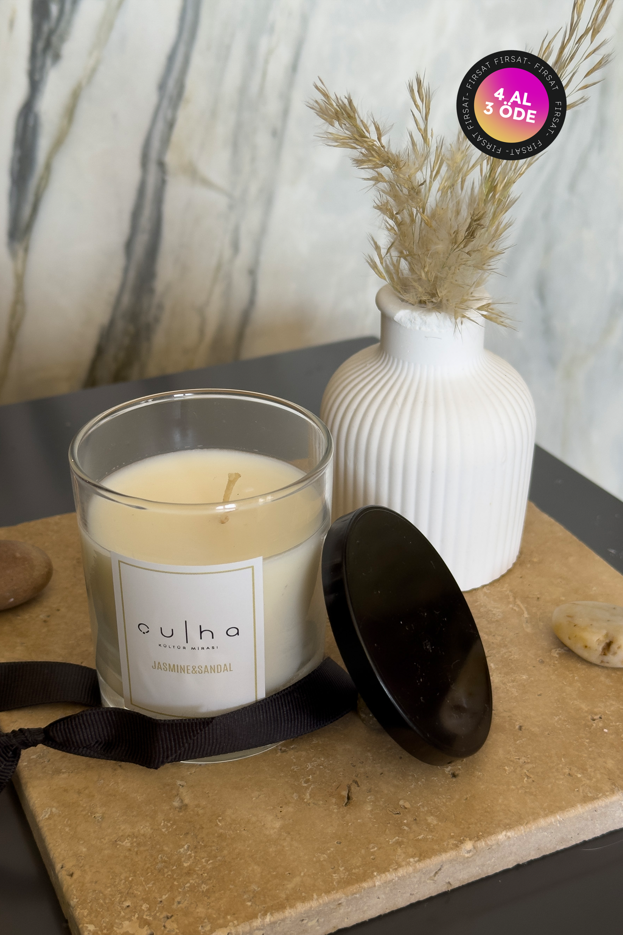 JASMIN-SANDAL KOKULU BARDAK MUM