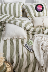 LOVA YEŞİL NEVRESİM TAKIMI