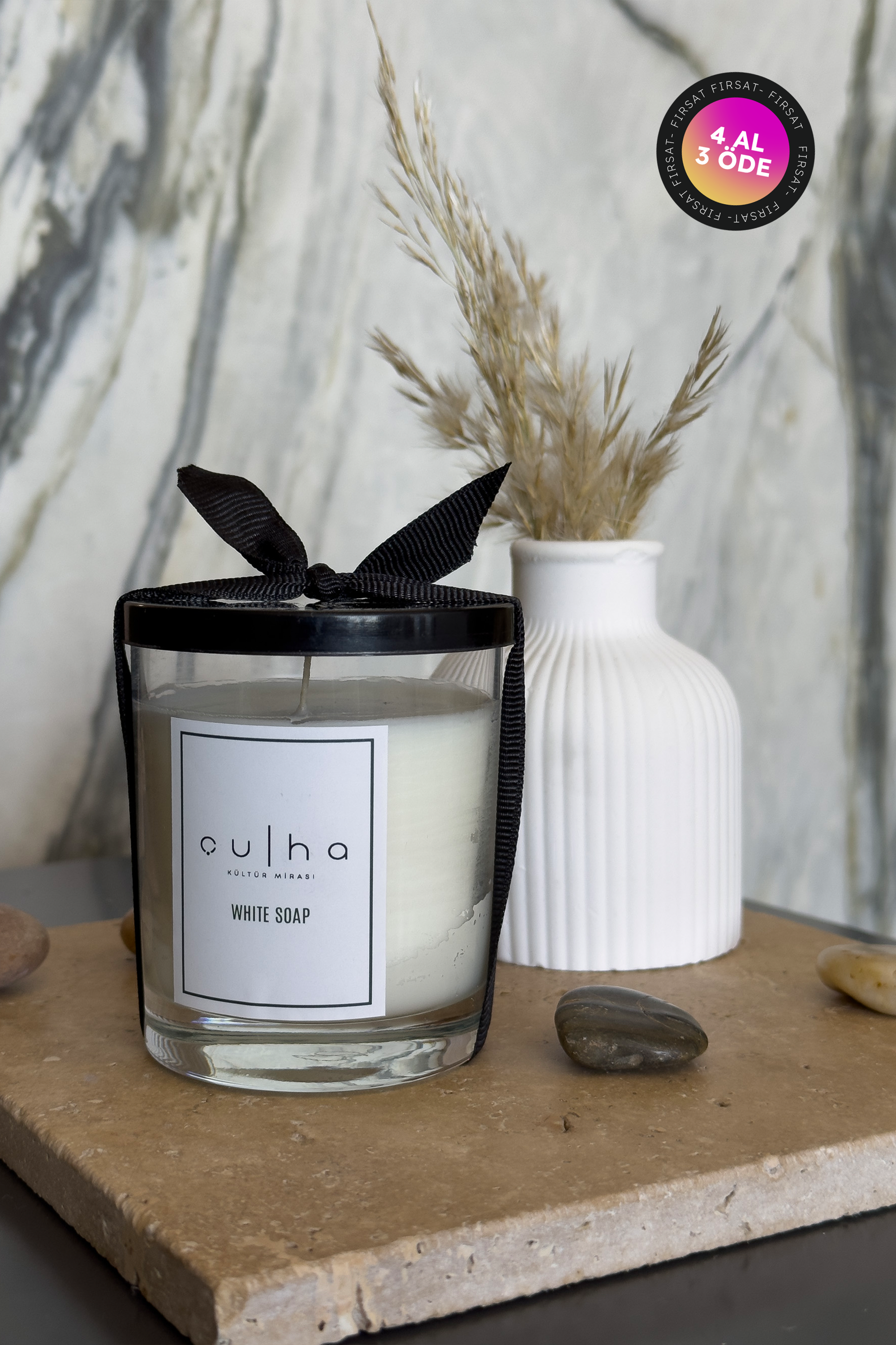 WHITE SOUP KOKULU BARDAK MUM