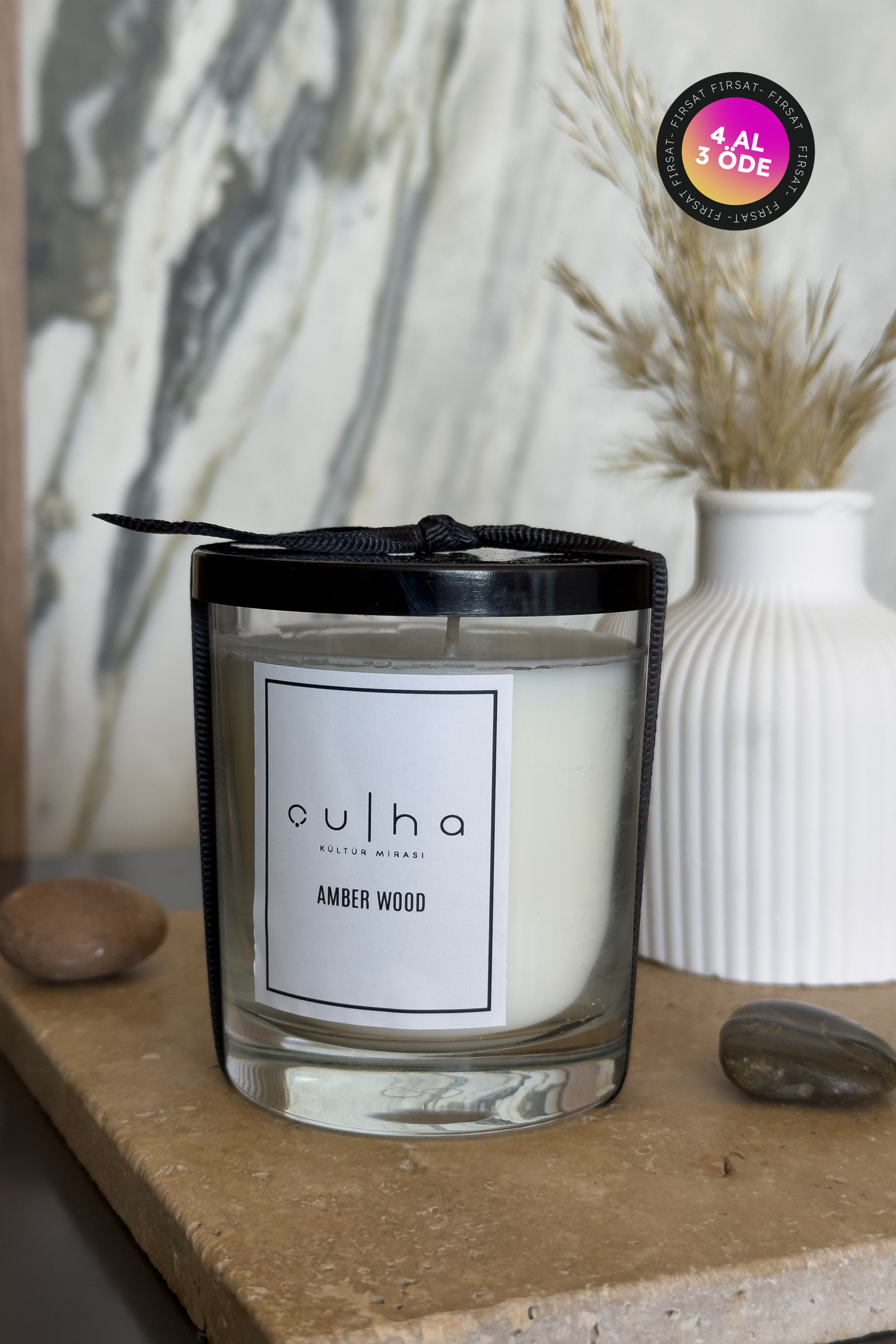 AMBER KOKULU BARDAK MUM