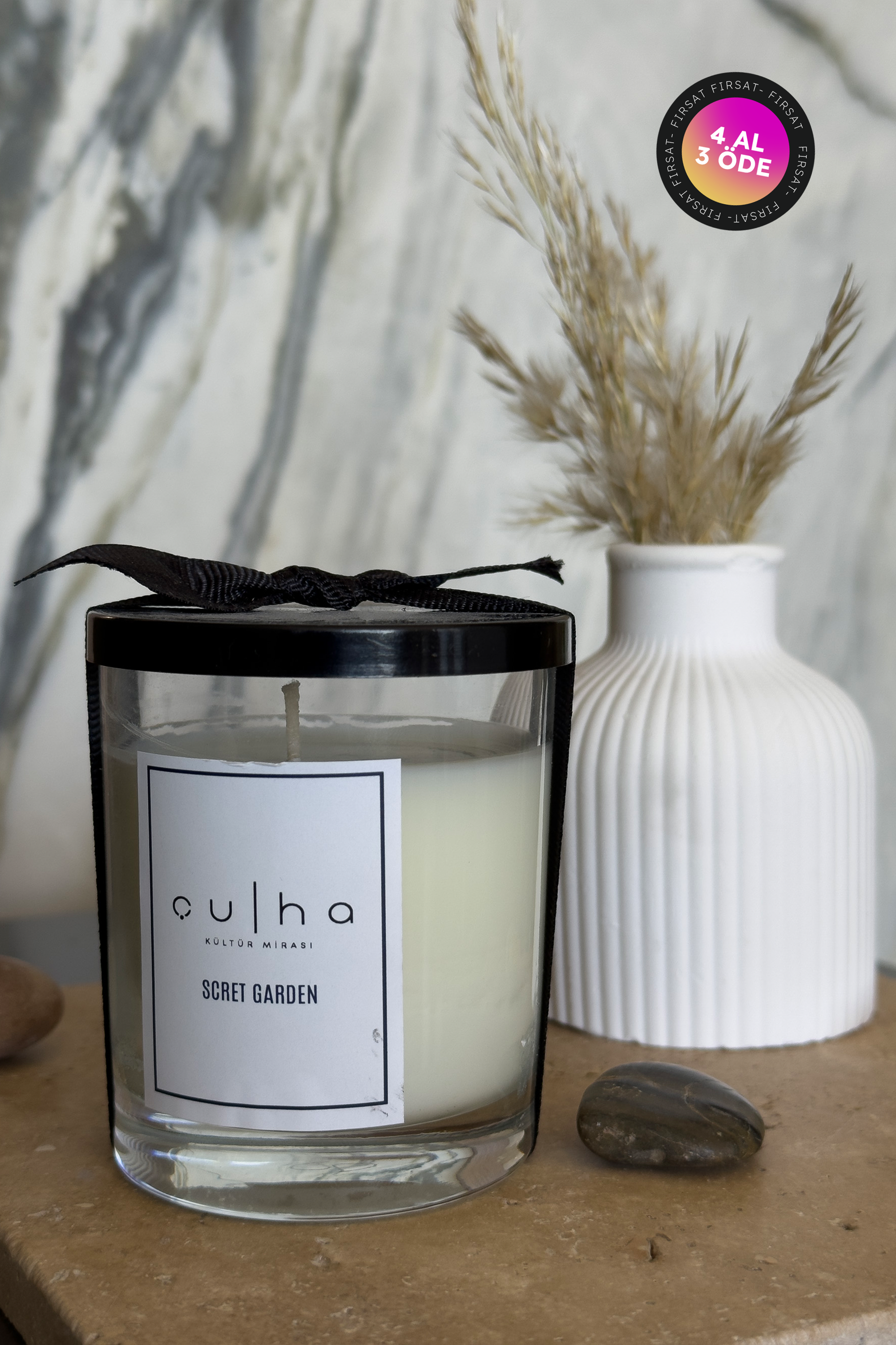 SECRET GARDEN KOKULU BARDAK MUM